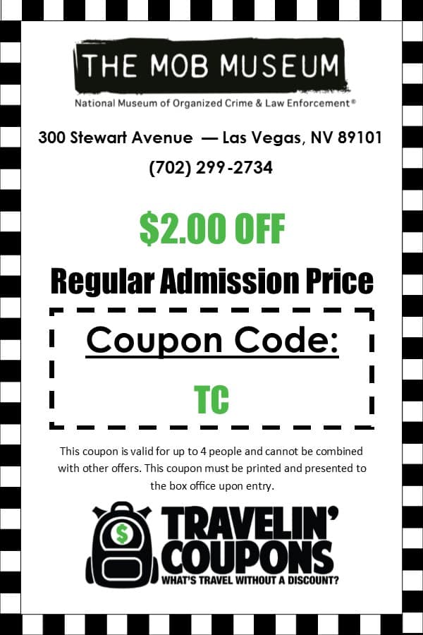 The Mob Museum Coupons