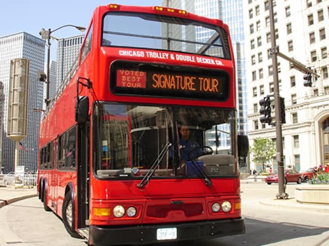 double decker bus chicago