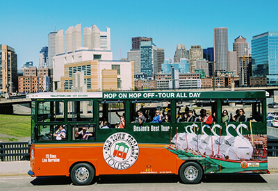 Boston Old Town Trolley City Tour & Ghosts and Gravestones Combo Coupons