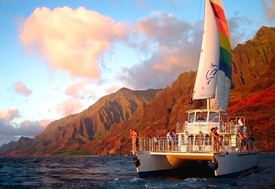 Leila Na Pali Sunset Dinner Sail Coupons