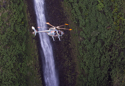 Paradise Helicopters Volcano Waterfall Flight Coupons