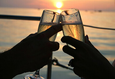 Champagne Sunset Sail Aboard America 2.0 Coupons