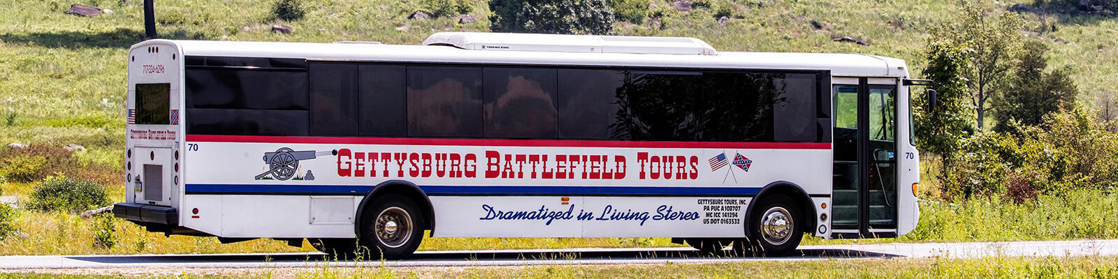 Gettysburg Battlefield Licensed Bus Tour Coupons