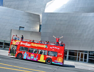 Hop On Hop Off Double Decker Bus Tour Los Angeles Coupons