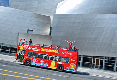 Hop On Hop Off Double Decker Bus Tour Los Angeles Coupons