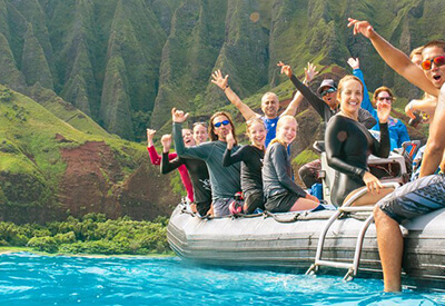 Na Pali Half Day Raft Snorkel Adventure Coupons