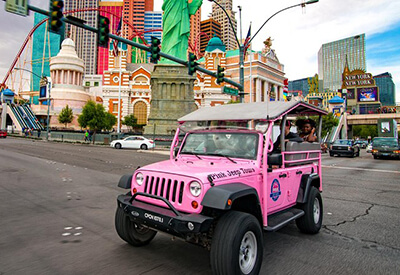 Sights and Sounds City Pink Jeep Tour Coupons