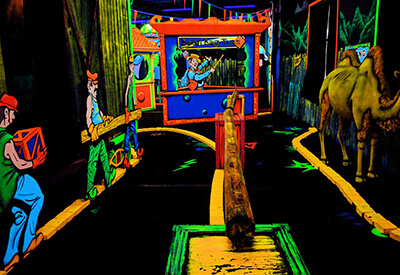 Circus Golf in Blacklight 3D Coupons