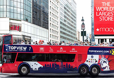 Downtown Uptown Pass Same Day Topview Sightseeing Coupons