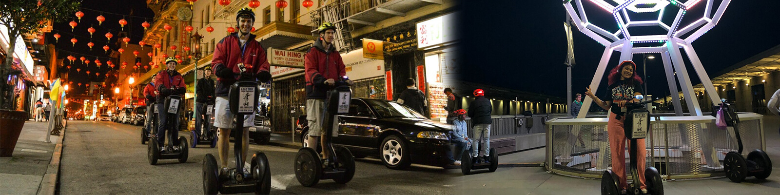 Segway Night Tour Chinatown Little Italy Wharf Waterfront Coupons