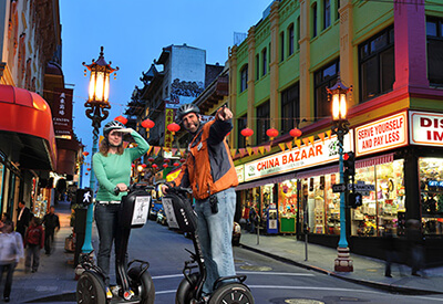 Segway Night Tour Chinatown Little Italy Wharf Waterfront Coupons