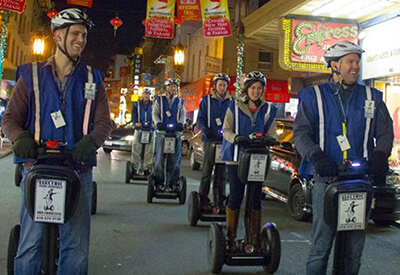 Segway Night Tour Chinatown Little Italy Wharf Waterfront Coupons