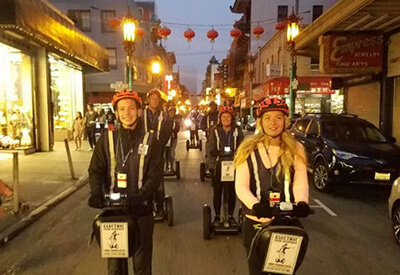 Segway Night Tour Chinatown Little Italy Wharf Waterfront Coupons