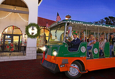 St Augustine Famous Nights Lights Trolley Tour Coupons
