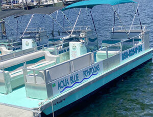 Aqua Blue Pontoon Rental Coupons