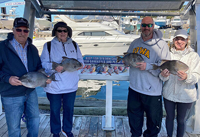 Time Off Fishing Charter Coupons